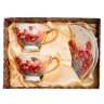 Чайный набор на 2 персоны Маки Дольче Вита Pavone AS-82, фотография набора в коробке