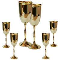 Набор для шампанского из металла Свадебные Колокола Chinelli